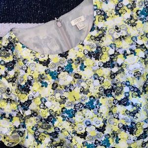 🎉HP🎉 J. Crew Factory Flounce Hem Dress